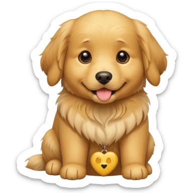 Dog sticker