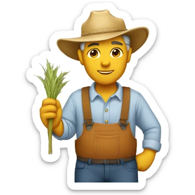 farmer sticker