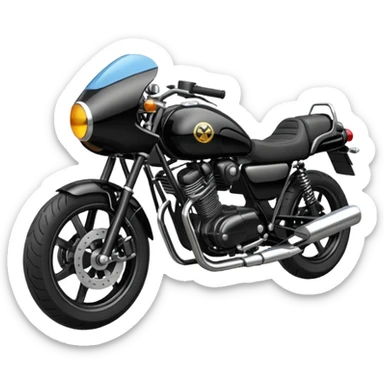 125 Moter baik  sticker