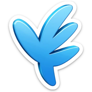 Create a blue checkmark for the nickname, do 1 in 1 as in tiktok sticker