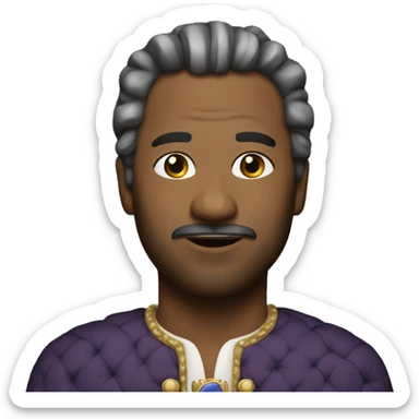 King of the TV sticker