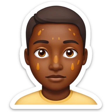 Hyper pigmentation meme sticker