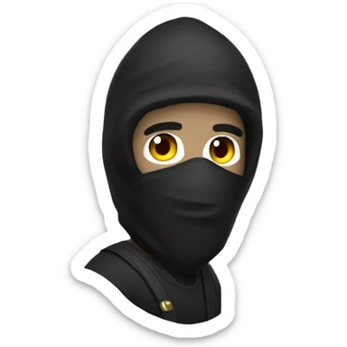 robber emoji bitlife sticker