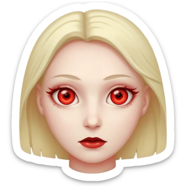red eyes sticker