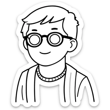 Nerd sticker
