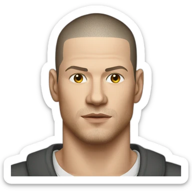 michael scofield sticker