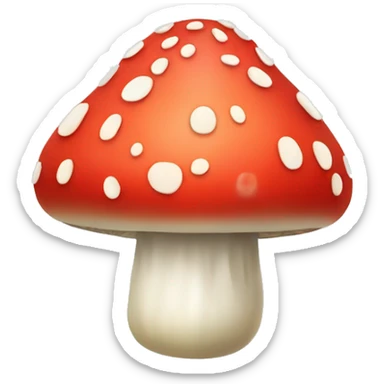 fly agaric buying sticker