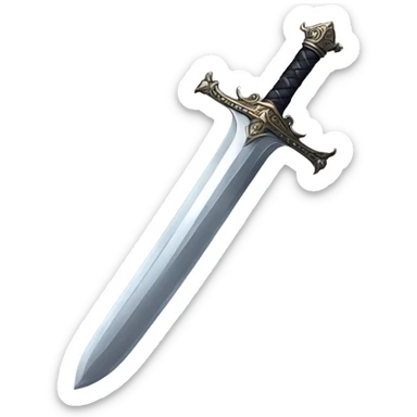 gothique sword sticker