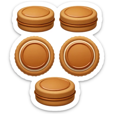 MAKE ME A LOTUS BISCOFF  EMOJI FOR MARKETING ON INSTAGRAM PURPOUSE sticker