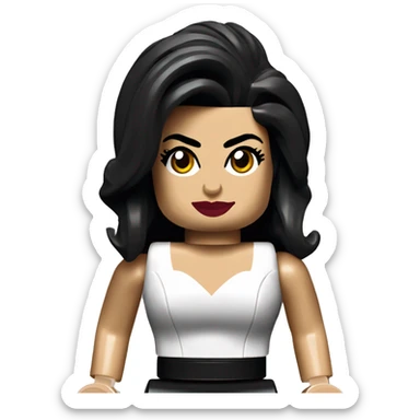 amy winehouse lego thumbnail sticker