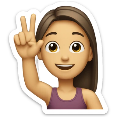 Using that same picture have the person wave hello sticker