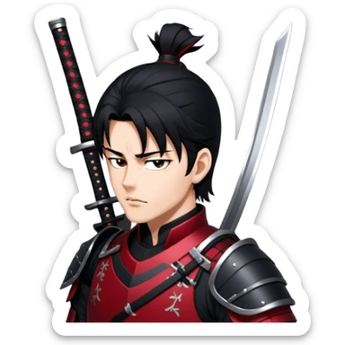 Katana Master sticker