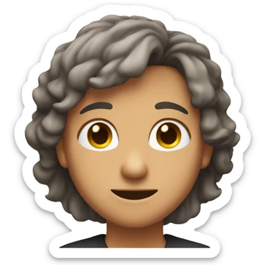 "Thanks" in a word sticker