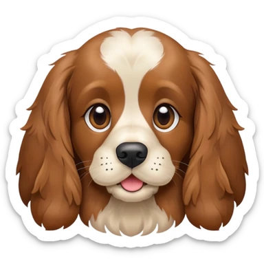 Cocker spaniel sticker