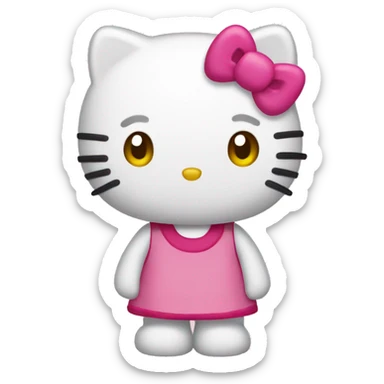 Hello kitty sticker