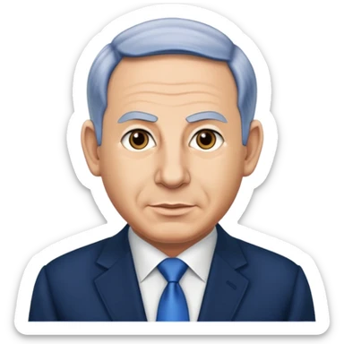 Benjamin Netanyahu sticker