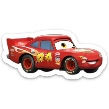 Rayo McQueen sticker