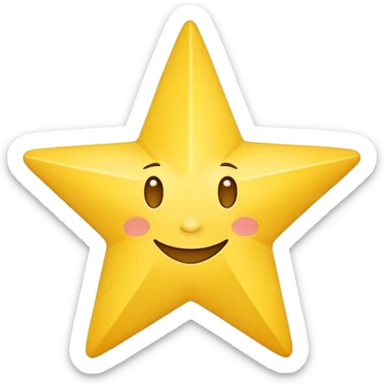 Telegram star mascot sticker