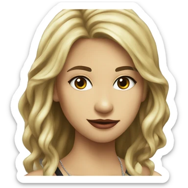 Vervain necklace from vampire diaries  sticker