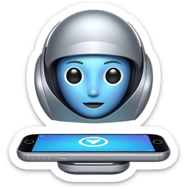 etiqueta "producto con IA" sticker