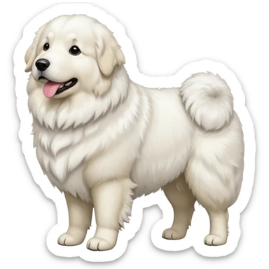 Great pyrenese sticker