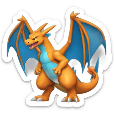 Mega Charizard X sticker