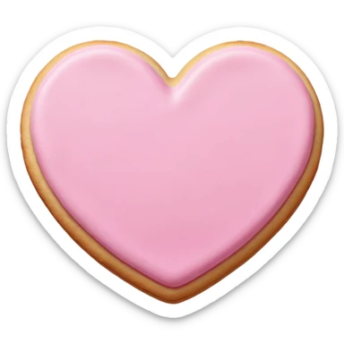 Natale rosa, biscotti estetico  sticker