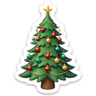 emoji christmas mood sticker