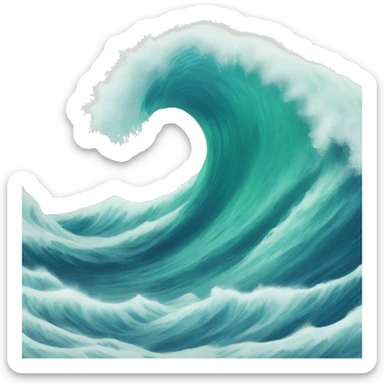 wave sticker