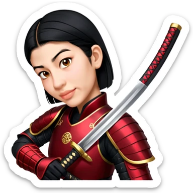 Katana Master sticker