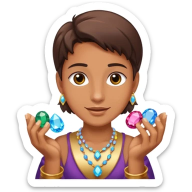 Gem seller sticker