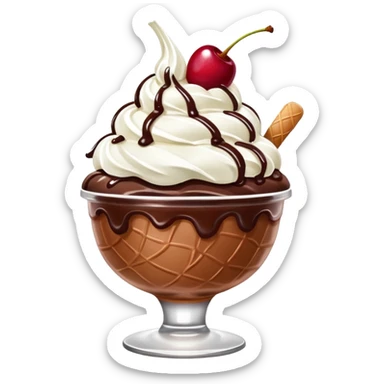 Ice Cream Chocolate Sundae with Cherry


 sticker