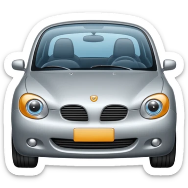 An passenger auto sticker