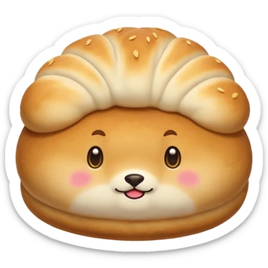 dumpling bun sticker