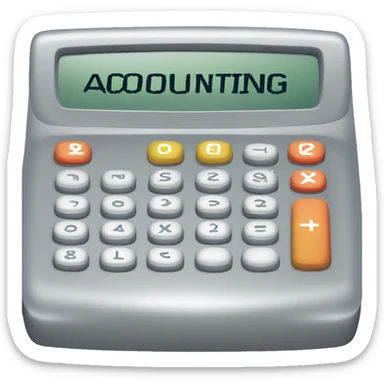 accounting calculator payroll sticker