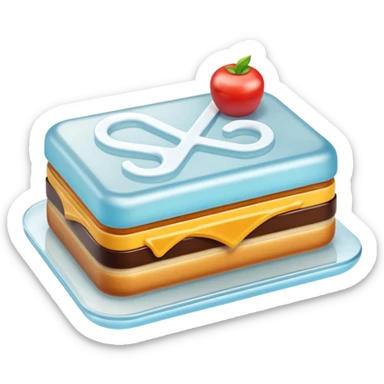 3D symbolizing loyalty and frequent customer, food theme, friendly and modern, soft lighting, glossy, isolated, no background
 sticker