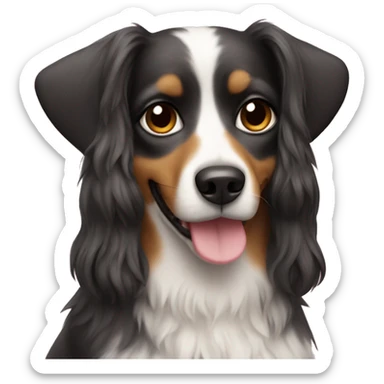 coquette dog sticker