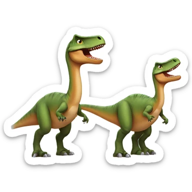 dinosaurs sticker