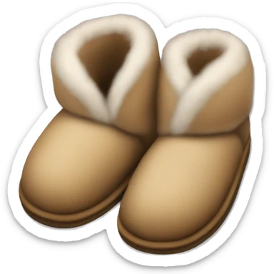 UGGS slippers sticker