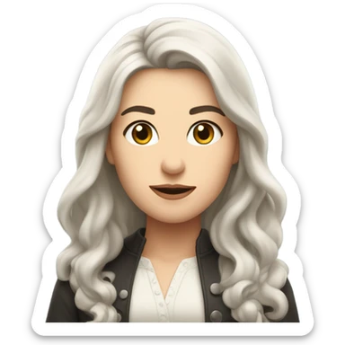 Emilia mernes  sticker