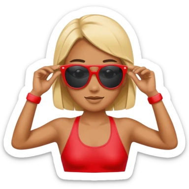 Lifeguard at watch tower sticker