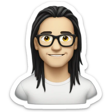 Skrillex sticker