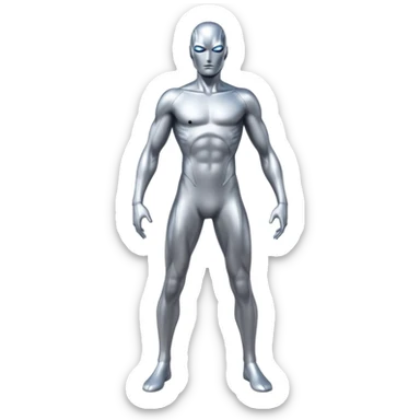 Silver Surfer Marvel sticker