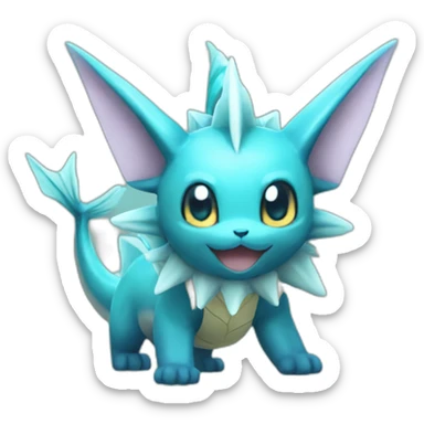 Vaporeon sticker