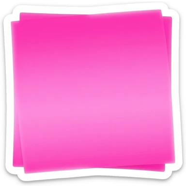 fuchia anotações sticker
