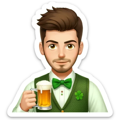 Tipsy Leprechaun sticker