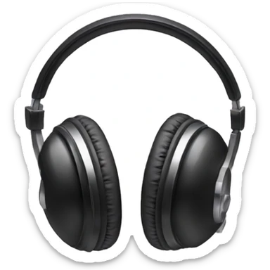 Glamour headphones sticker