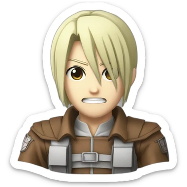 shinzou wo sasageyo attack on titan sticker