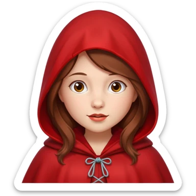 Little red riding Hood sticker