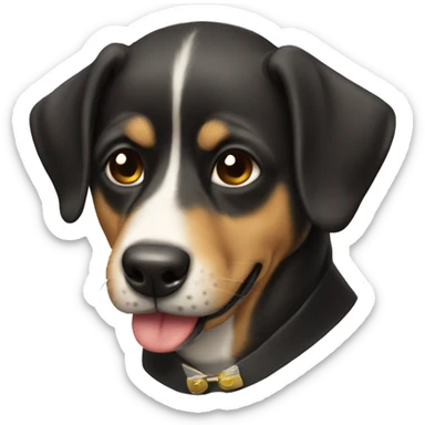 perro pastor alemán  sticker